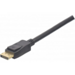 EXC 128075 DisplayPort cable 1 m Black