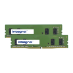 Integral 16GB (2X8GB) PC RAM MODULE KIT DDR4 3200MHZ PC4-25600 UNBUFFERED NON-ECC 1.2V 1GX16 CL22 memory module