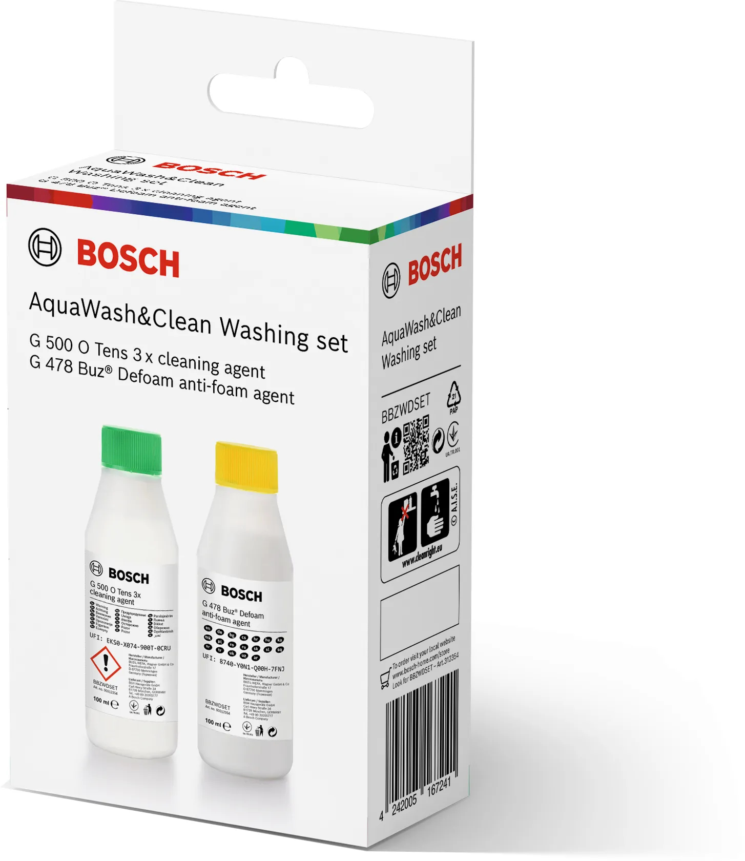 Bosch BBZWDSET vacuum accessory/supply Cleaning solution Cylinder vacuum