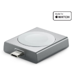 ALOGIC MAGAWC mobile device charger Smartwatch White USB Wireless charging Fast charging Indoor