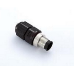 Moxa M12D-4P-IP68 wire connector M12 Black, Silver