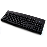Accuratus KYBAC260UP-BKGR keyboard USB + PS/2 QWERTZ German Black