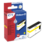 Pelikan 319577/C71 Ink cartridge yellow, 1.44K pages 17ml (replaces Canon PGI-1500XLY) for Canon MB 2050