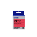 Epson Pastel Tape- LK-6RBP Pastel Blk/Red 24/9