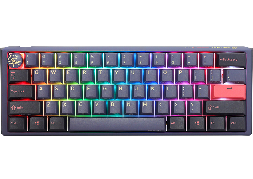 Image of Ducky One 3 Mini keyboard USB US English Blue