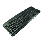 2-Power KYBAC-260U-BE keyboard USB Belgian Black
