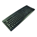 2-Power KYBAC-260U-BE keyboard USB Belgian Black