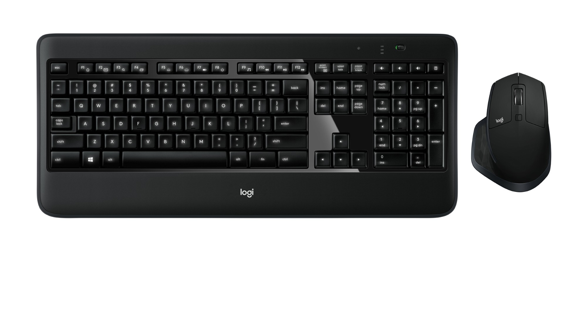 Logitech MX900 Performance and Mouse Combo keyboard Mouse included USB