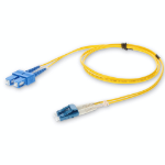 AddOn Networks ADD-SC-LC-3M9SMF-50PK-TAA fibre optic cable 3 m OFNR OS2 Yellow