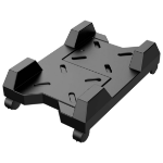 BRobotix 6001301 mueble o soporte para dispositivos multimedia Negro PC Carrito multimedia
