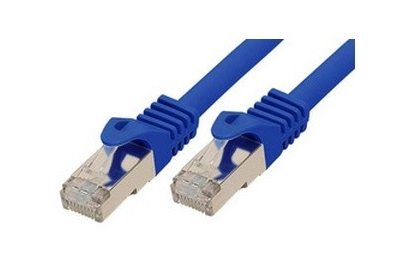 EU Product - RJ45 Patchkabel S/FTP, Cat7 LSZH 1,0m blau thumbnail