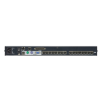 ATEN 1-Lokale/externe gedeelde toegang, 16-poorts Cat 5 KVM over IP-switch met poort serieschakeling