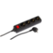 Microconnect MC-GRU0043BS power extension 3 m 4 AC outlet(s) Indoor Black