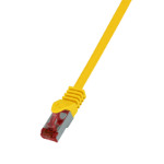 LogiLink CQ2037S networking cable Yellow 1 m Cat6 S/FTP (S-STP) Round