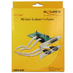 DeLOCK 1x Parallel & 2x Serial - PCI card interfacekaart/-adapter