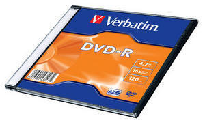 Verbatim DVD-R Matt Silver 4.7 GB