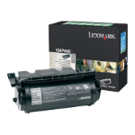 Lexmark 12A7468 Toner cartridge black high-capacity return program for Etikettes, 21K pages for Lexmark T 630/632