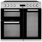 Beko 90cm Electric Range Cooker - Stainless Steel