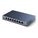 TP-Link TL-SG108 netwerk-switch Unmanaged L2 Gigabit Ethernet (10/100/1000) Zwart