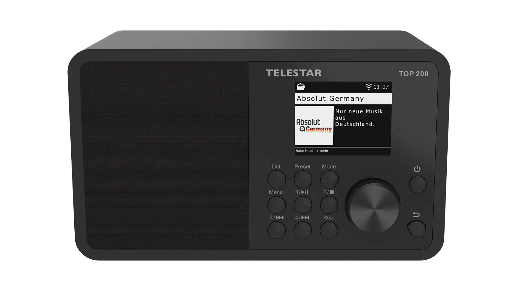 Telestar TOP 200 Portable Analog & digital Black