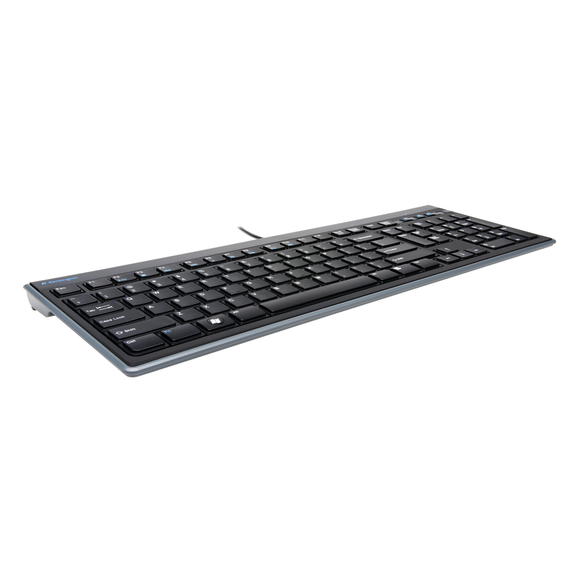 Kensington Advance Fit teclado Escritório USB QWERTY Inglês (Reino Unido) Preto