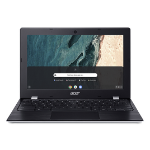 Acer Chromebook 311 N4020 11.6" Touchscreen HD Intel® Celeron® 4 GB LPDDR4-SDRAM 32 GB Flash Wi-Fi 5 (802.11ac) ChromeOS Black