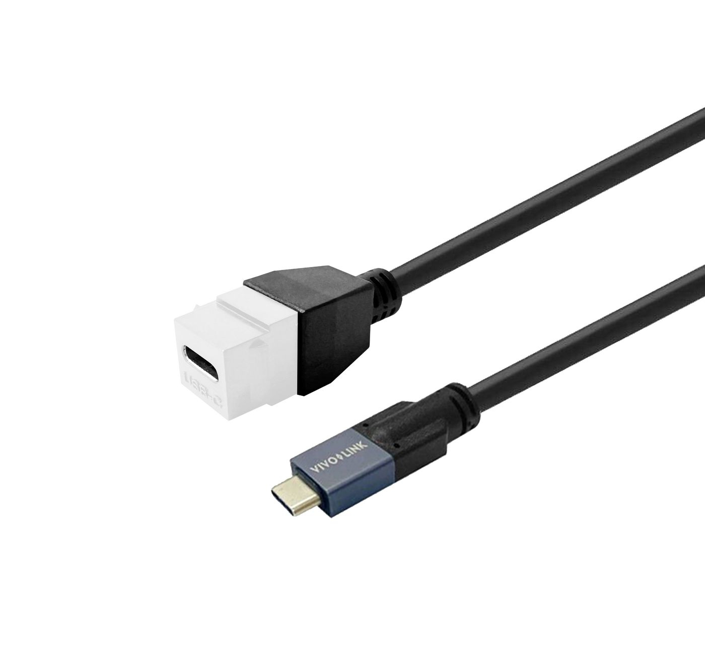 Vivolink Men's White Prokeyusbcfm2w Usb Cable Usb 3.2 Gen 2 (3.1 Gen 2) 2 M Usb C