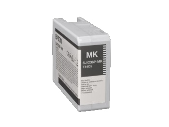 Image of Epson C13T44C540/SJIC-36-P-MK Ink cartridge black matt 80ml for...