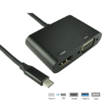 FDL USB TYPE-C TO HDMI / VGA / USB-A & USB-C PD 100W ADAPTER