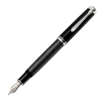 Pelikan Souverän 405 fountain pen Built-in filling system Anthracite, Black 1 pc(s)