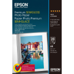 Epson PREMIUM SEMI-GLOSS PHOTO PAP A4 20SH