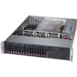 Supermicro SuperChassis 213AC-R1K23LPB Rack Black 1200 W