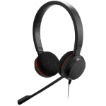 Jabra Evolve 20 Headset Wired Head-band Office/Call center USB Type-C / USB Type-A Black