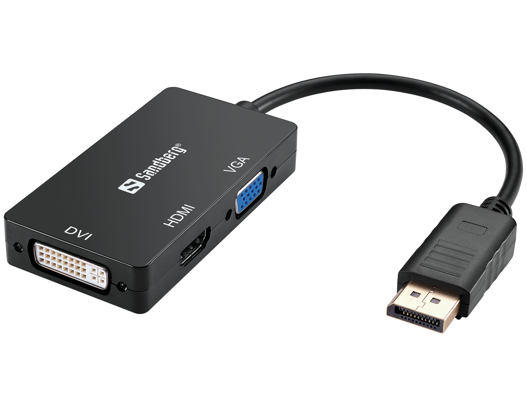 Image of Sandberg Adapter DP>HDMI+DVI+VGA