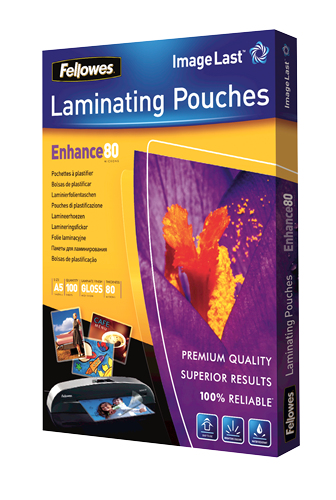 Image of Fellowes ImageLast A5 80 Micron Laminating Pouch