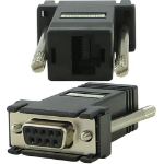 Perle DBA0020 RJ-45 DB-9 Black