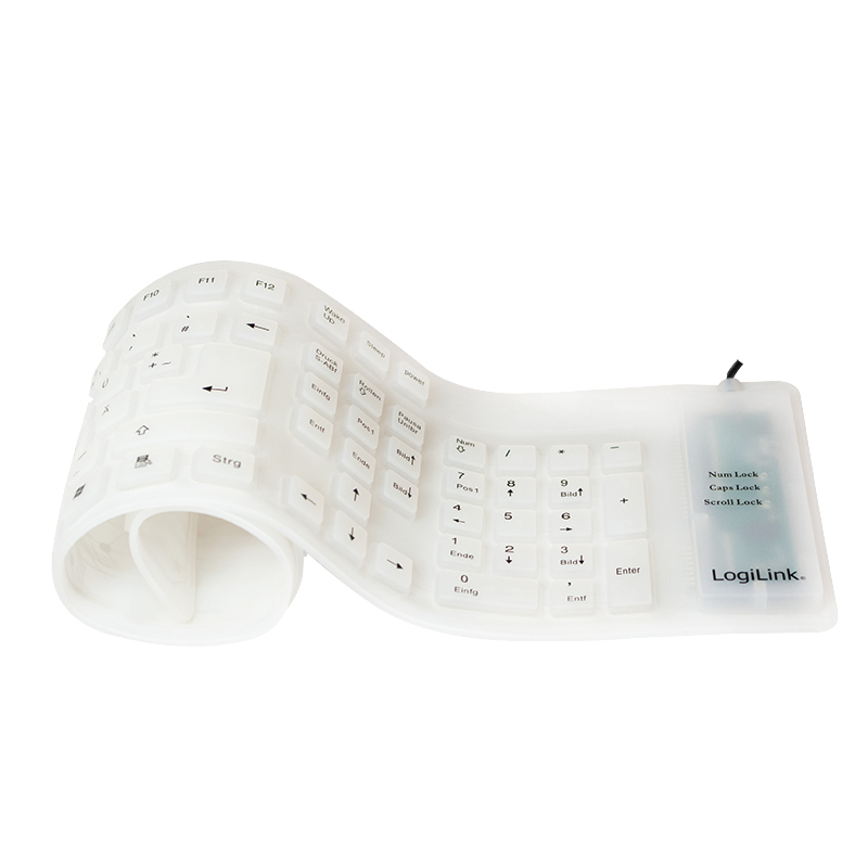Image of LogiLink ID0018A keyboard USB QWERTZ German White
