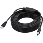 Vision TC 15MUSB3.0+/BL USB cable USB 3.2 Gen 1 (3.1 Gen 1) 15 m USB C USB B Black