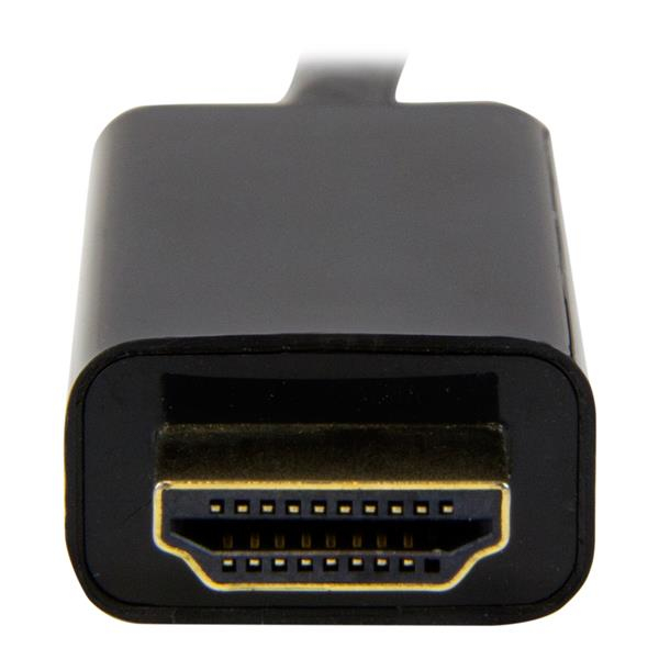 StarTech.com Mini DisplayPort to HDMI Converter Cable - 3 ft (1m) - 4K