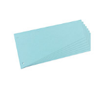 Herlitz 10836526 divider Cardboard Blue 100 pc(s)