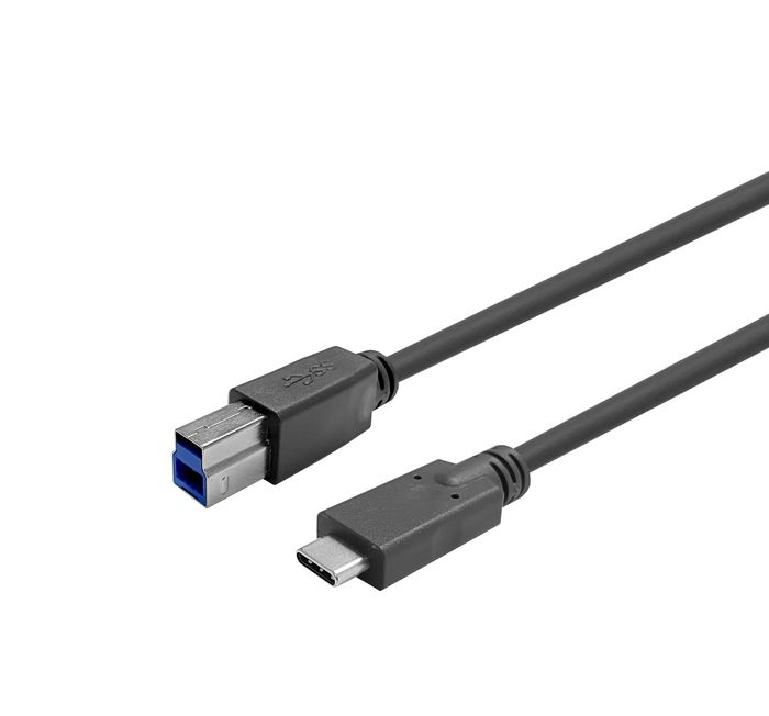 Vivolink PROUSBCBMM20 USB cable 20 m USB 3.2 Gen 1 (3.1 Gen 1) USB C USB B Black