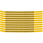 Brady SCNG-18-6 cable marker Black, Yellow Nylon 300 pc(s)