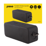 PREVO ES-201 Portable IP7 Waterproof 20W Wireless Speaker with Bluetooth, USB & SD