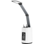 Activejet AJE-TECHNIC LED desk lamp with display white