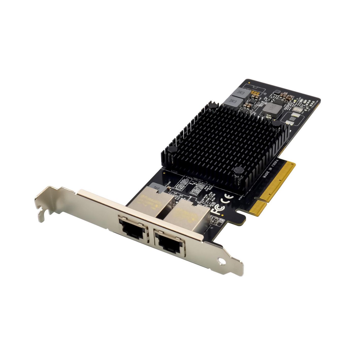Microconnect PCIe x8 Dual RJ45 10 GbE X550