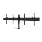 B-Tech SYSTEM X - Universal Twin Screen VC Wall Mount with Webcam Shelf