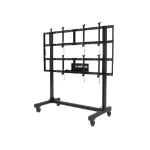 Peerless DS-C560-2X2 multimedia cart/stand Black Flat panel