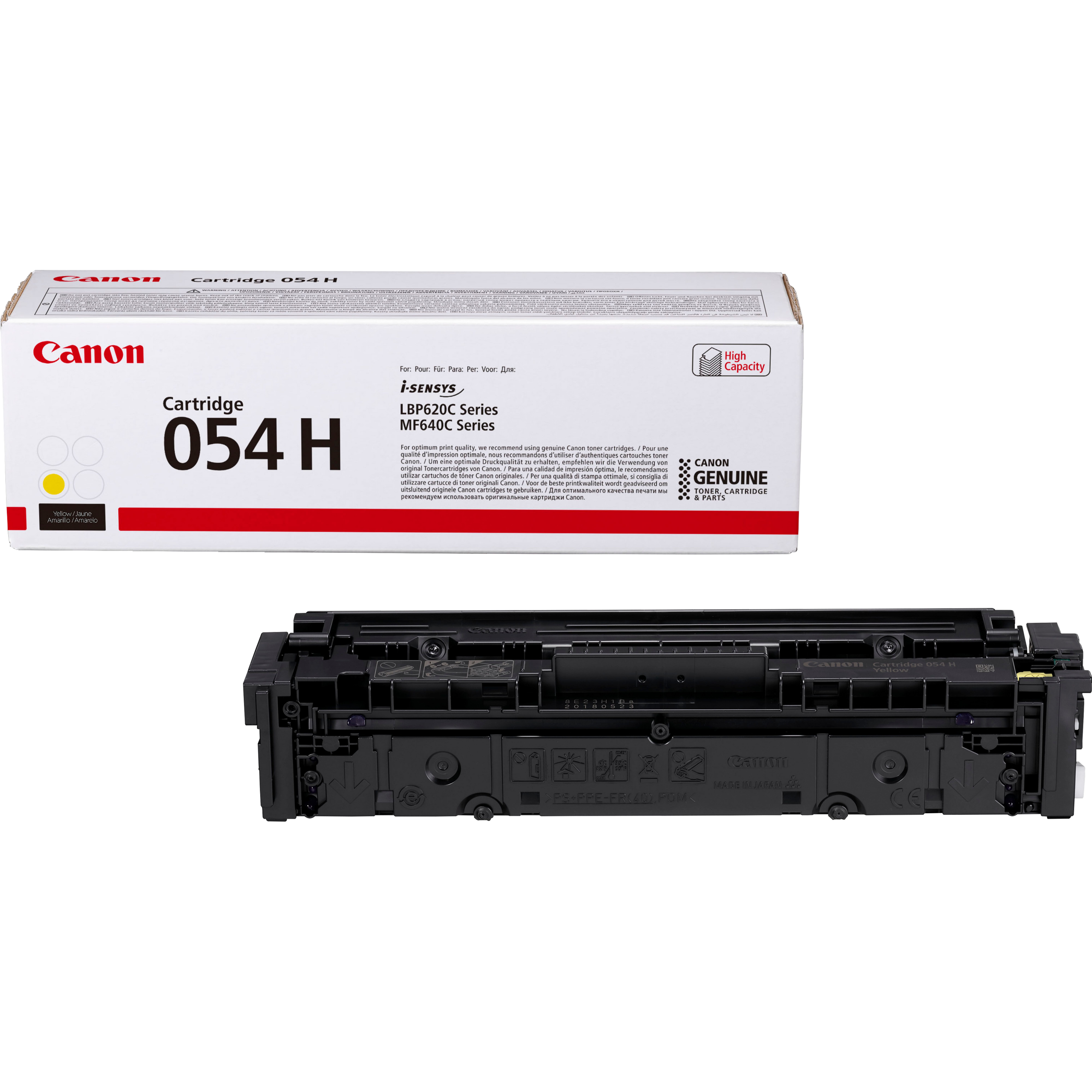 Image of Canon 3025C002/054H Toner cartridge yellow, 2.3K pages ISO/IEC...