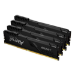 Kingston Technology FURY Beast 128GB 3600MT/s DDR4 CL18 DIMM (Kit de 4) Black