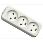 Mercodan 980250 power extension 5 m 3 AC outlet(s) White